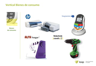 Vertical Bienes de consumo
Bienes
de consumo
 