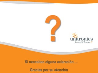 Nuestro PortfolioConocimientoEs el conjunto de soluciones, productos y servicios que ponen a disposición de otros el conocimiento y la información valiosa, de forma estructurada, accesible, segura, y garantizada en caso de contingencias.Information Technology (IT):Virtualización de servidores, VDI, CloudBases de datos, Backup Consolidación CPDs, Sistemas de gestiónAlmacenamiento, Disaster recovery Information TechnologytextSistemas de InformaciónInformation Management (IM)Gestión de ConocimientoWeb 2.0.Digitalización de contenidosPortales verticalesDesarrollos a medidaInformation Managementtext