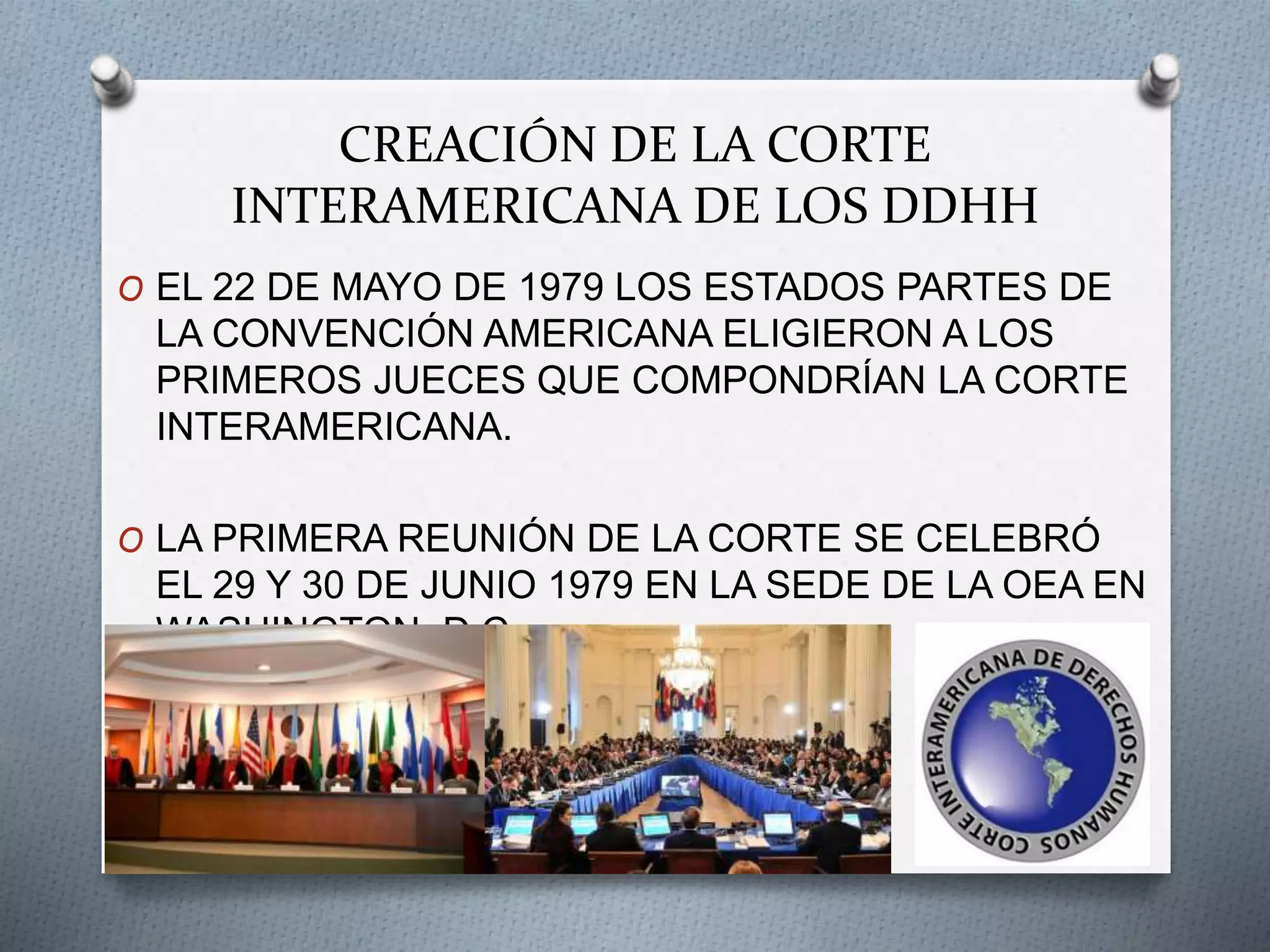 Presentacion corte interamericana de los derechos humanos | PPTX
