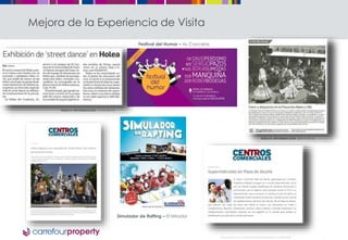 Document non contractuel et strictement confidentiel 
Mejora de la Experiencia de Visita 
Festival del Humor – As Cancelas 
HUELVA INFORMACIÓN (16-05-2014) 
HUELVA INFORMACIÓN (28-04-2014) 
Simulador de Rafting – El Mirador 
 