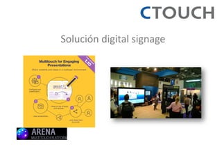Solución digital signage  