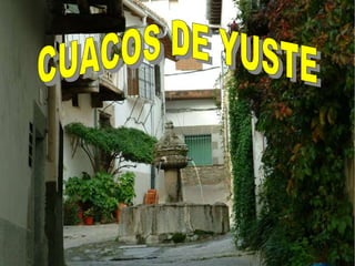 CUACOS DE YUSTE 