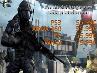 Presentación- Black Ops 2