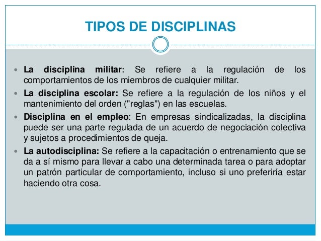 La Disciplinas e Indisciplinas Escolares