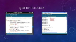 EJEMPLOS DE CÓDIGOS
 