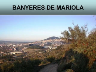 BANYERES DE MARIOLA
 