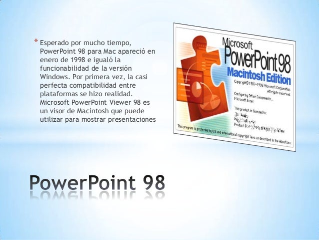 historia de Microsoft PowerPoint