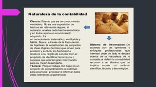 Presentacion de contabilidad