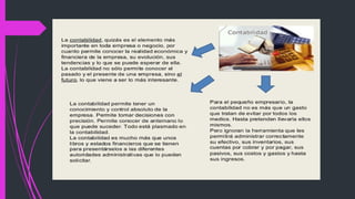 Presentacion de contabilidad