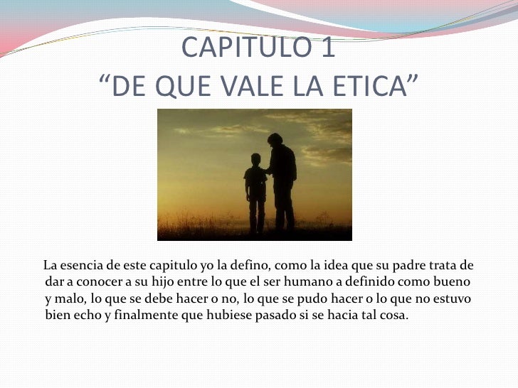 Presentacion De Etica Para Amador