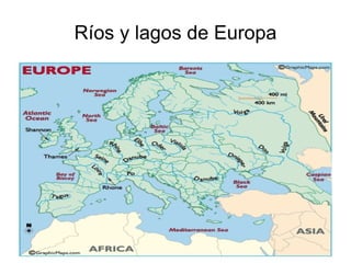 Ríos y lagos de Europa 
