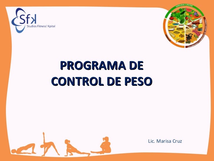 Programa Control De Peso