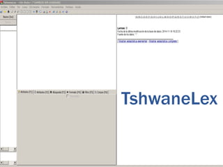 TshwaneLex  