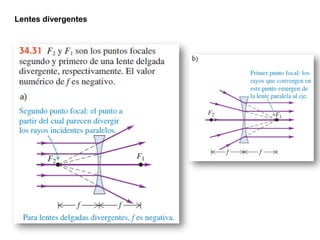 Lentes divergentes
 