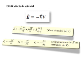 23.5 Gradiente de potencial
 