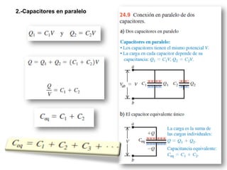 2.-Capacitores en paralelo
 