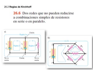 26.2 Reglas de Kirchhoff
 