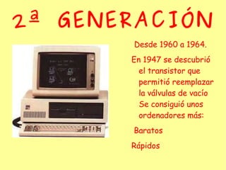 Los ordenadores se construían con válvula
