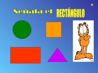 Señala el RECTÁNGULO 