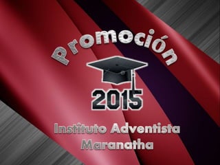Graduandos IAM 2015