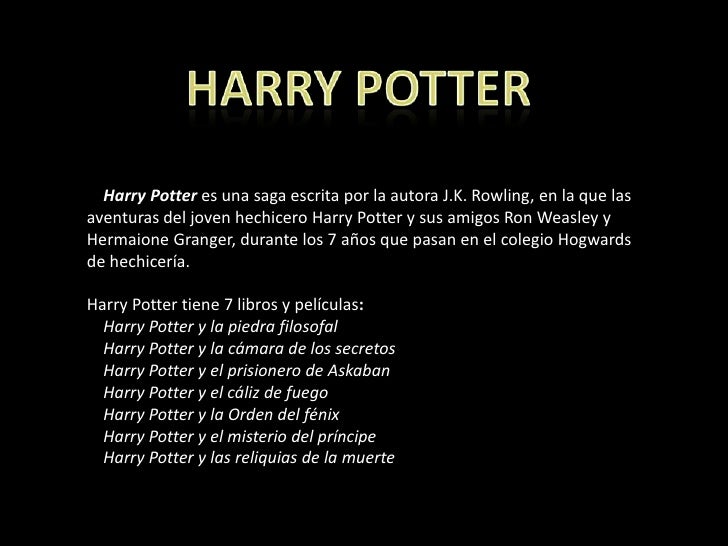 Presentacion De Harry Presentacion De Harry