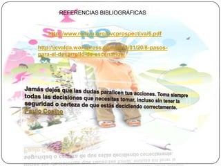  Evaluar impactos que implementen políticas , específicasEscenarios anticipatoriosDel futuro al presente
