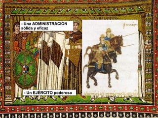 - UUnnaa AADDMMIINNIISSTTRRAACCIIÓÓNN 
ssóólliiddaa yy eeffiiccaazz 
-- UUnn EEJJÉÉRRCCIITTOO ppooddeerroossoo 
 