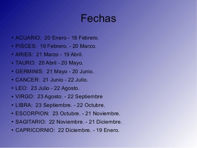 Que Signo Eres Si Naces En Octubre
