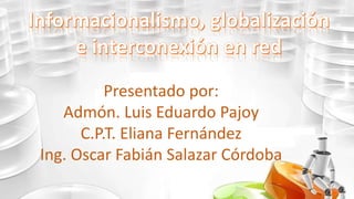 Presentado por:
Admón. Luis Eduardo Pajoy
C.P.T. Eliana Fernández
Ing. Oscar Fabián Salazar Córdoba

 