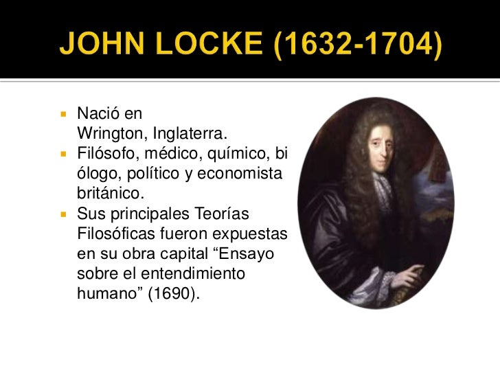 Presentacion de john locke Presentacion de john locke