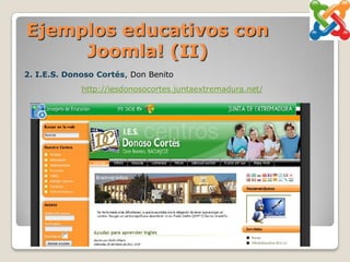 Gestión de categorías de contenidoExisten tres categorías de contenido: “Últimas noticias (Últimas)”, “Destacados (Destacamos)” y “Preguntas frecuentes (Ejemplos)”.Es posible igual que en Secciones de Contenido: Mover, Copiar, Borra, Editar y Crear nueva categoría de la misma forma.Gestión de artículos de contenido Archivar artículo de contenidoDecidir que sigue activo, pero no se encuentra clasificado dentro de la sección/categoría original.Mover artículo de contenidoRealizar una copia exacta del artículo de contenido en una nueva sección/categoría, o bien para que sea desclasificado. El artículo desaparece de la clasificación sección/categoría original.