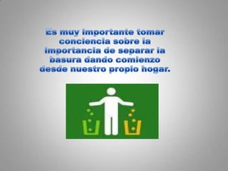 Presentacion de la basura