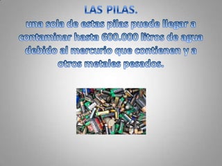 Presentacion de la basura