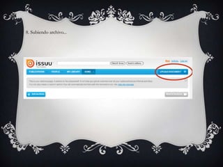 8. Subiendo archivo...
 