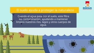 La importancia del suelo para la vida y el medio ambiente | PPTX