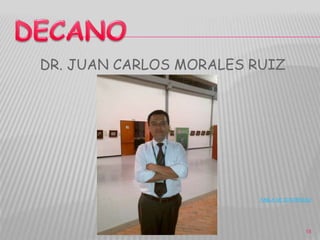 DR. JUAN CARLOS MORALES RUIZ
TABLA DE CONTENIDO
18
 