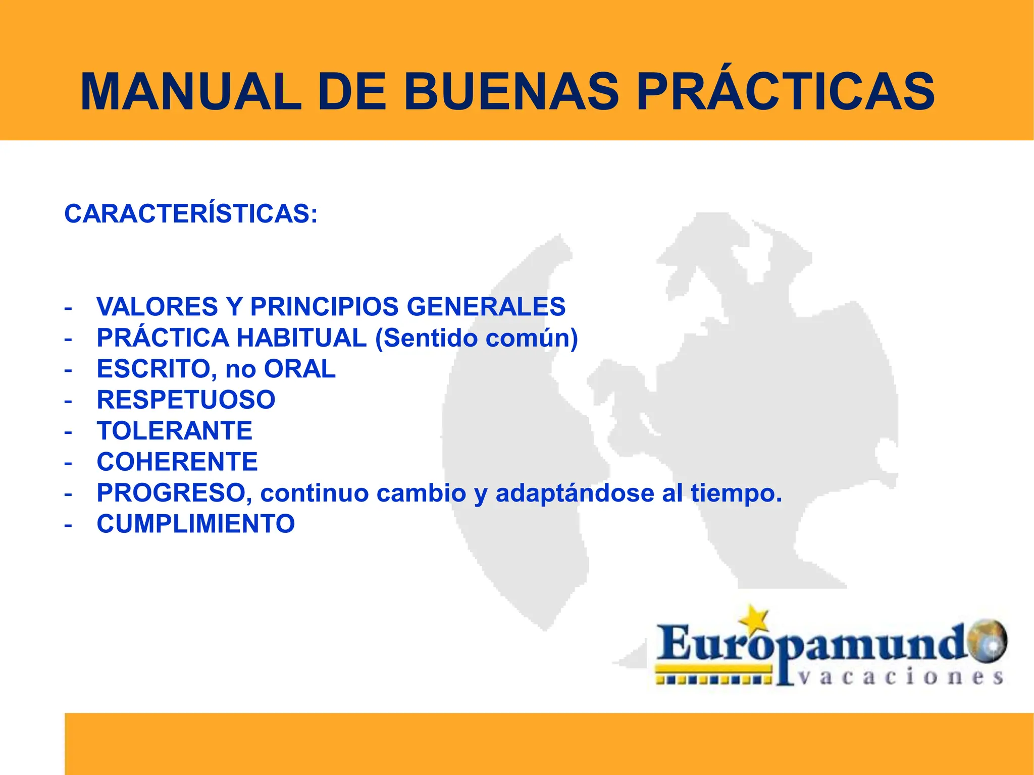Presentacion del Manual de Buenas Prácticas y Código de ética | PPT