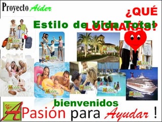 ¿QUÉ LOGRARÁS? Estilo de Vida Total bienvenidos 