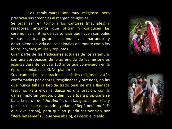 Presentacion De Los Tarahumaras