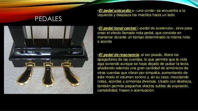 Para Que Sirven Los Pedales Del Piano