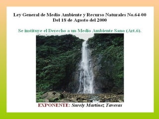 Derecho Ambiental Dominicano