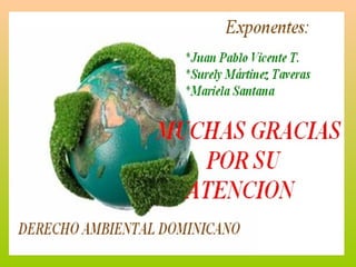 Derecho Ambiental Dominicano