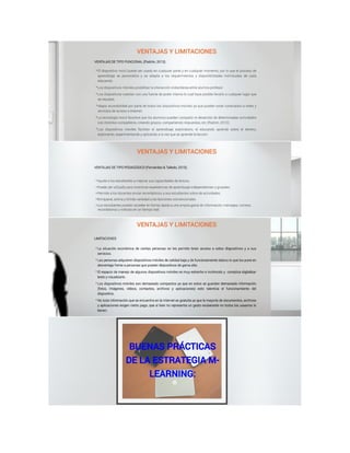 Presentacion de movil learning