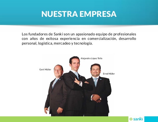 presentacion de negocios