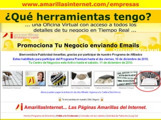 ¿Qué herramientas tengo? Promociona Tu Negocio enviando Emails   