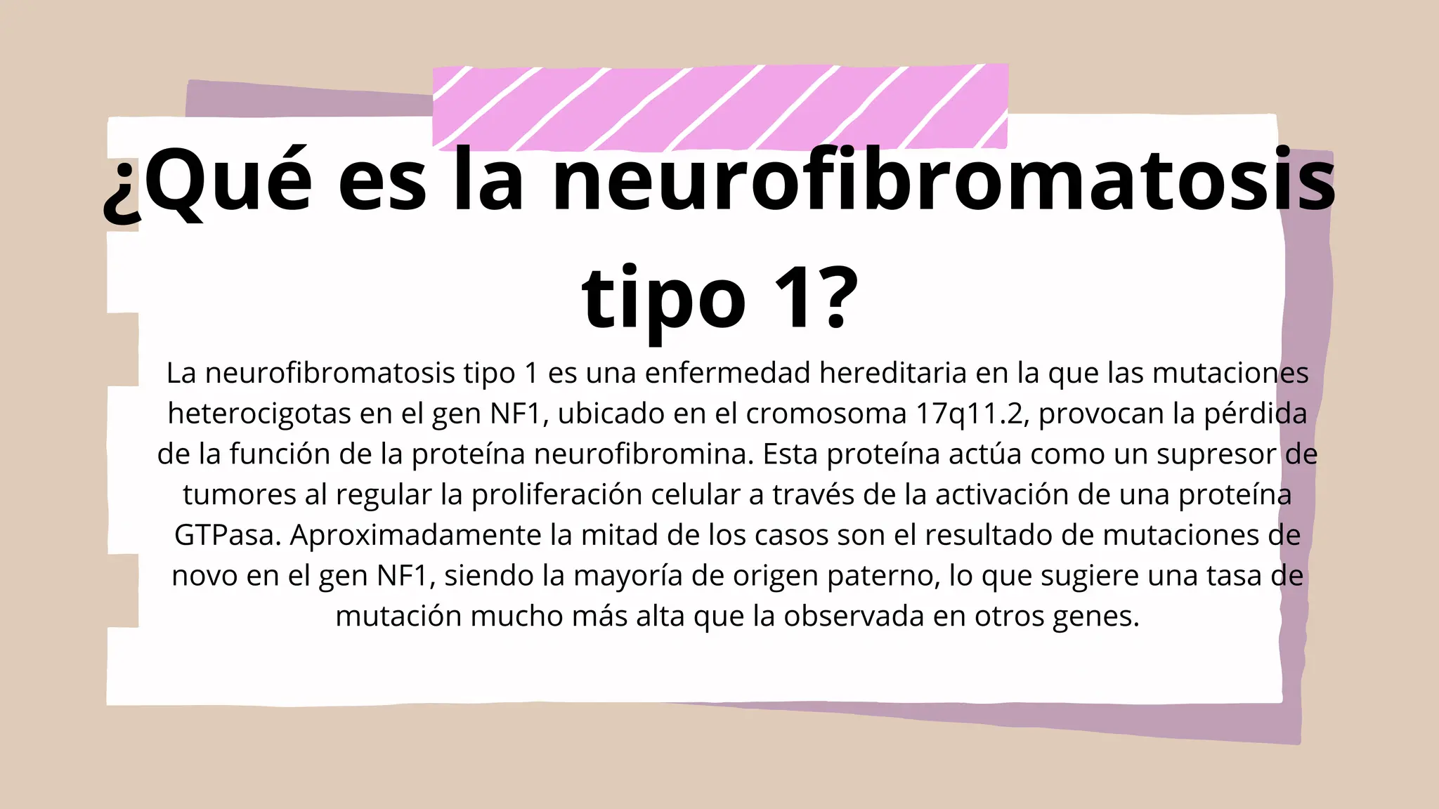 Neurofibromatosis tipo 1 diapositivas :3 | PDF