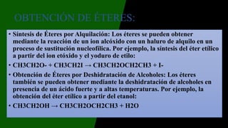 Química orgánica, presentación de éteres.pptx