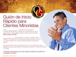 Presentación de organo gold.