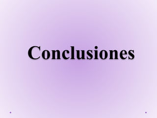 Conclusiones
 