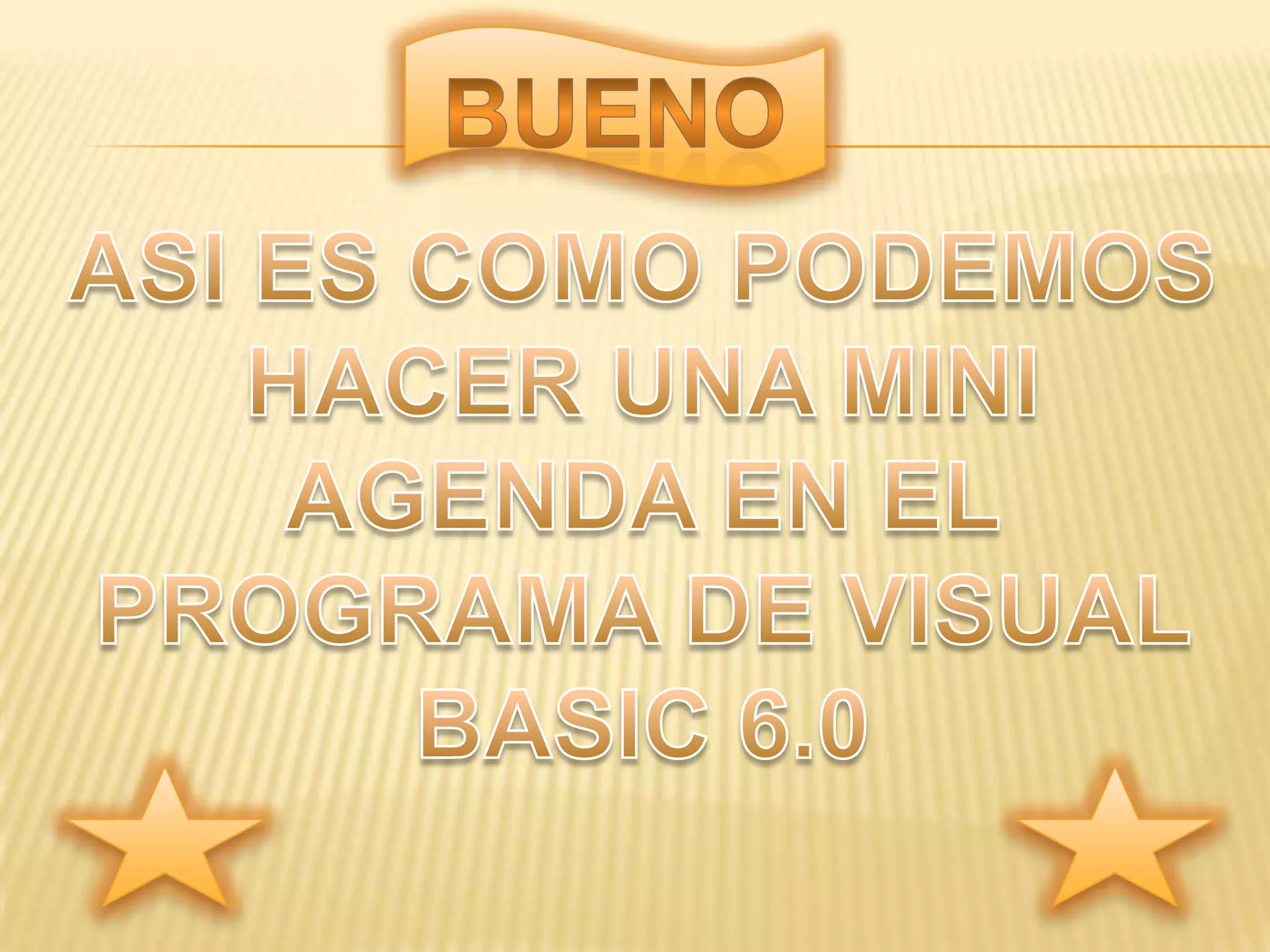 Presentacion de programacion